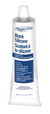 Fish Safe Black Silicone Sealant (4.7 oz.)